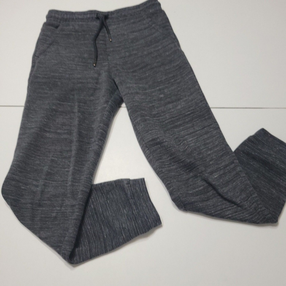 Urban Pipeline Jogger Boy 10/12 Heathered Black Stretch Pockets Cotton Sweatpant